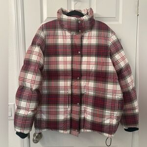 Burberry Selsey Check Down filled Puffer Jacket